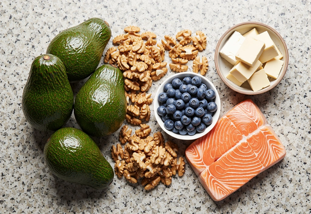 Gesunde Lebensmittel Auswahl